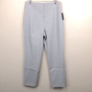 Cooper St Bordeaux Crop Pants Flat Front Slim Straight Trousers Light Blue NEW 6